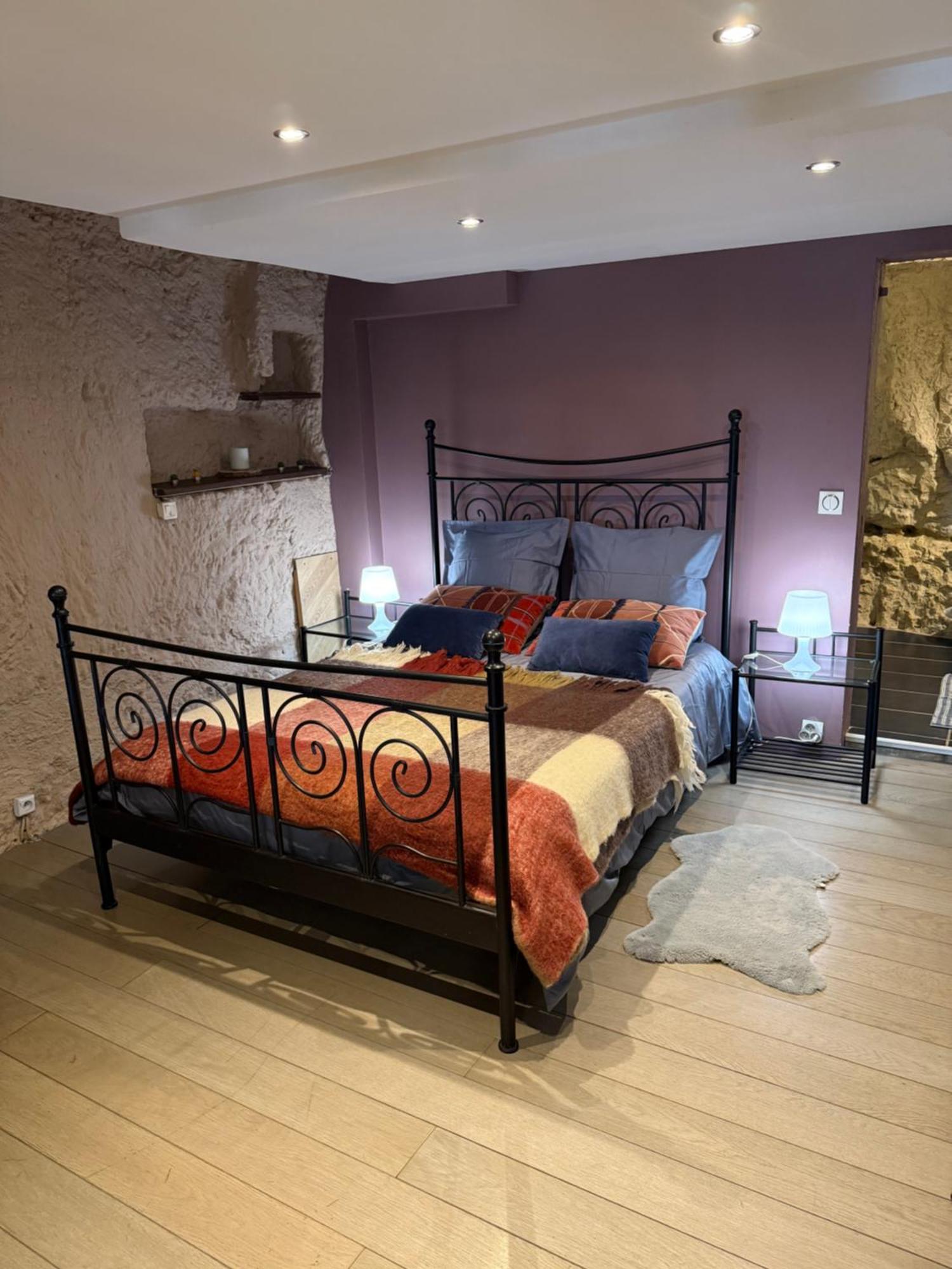 Ferienwohnung Troglodyte Du Petit Coteau Vouvray Exterior foto